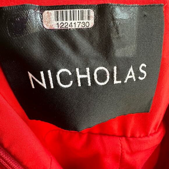 BHLDN Nicholas Amina Dress Red - Picture 8 of 10